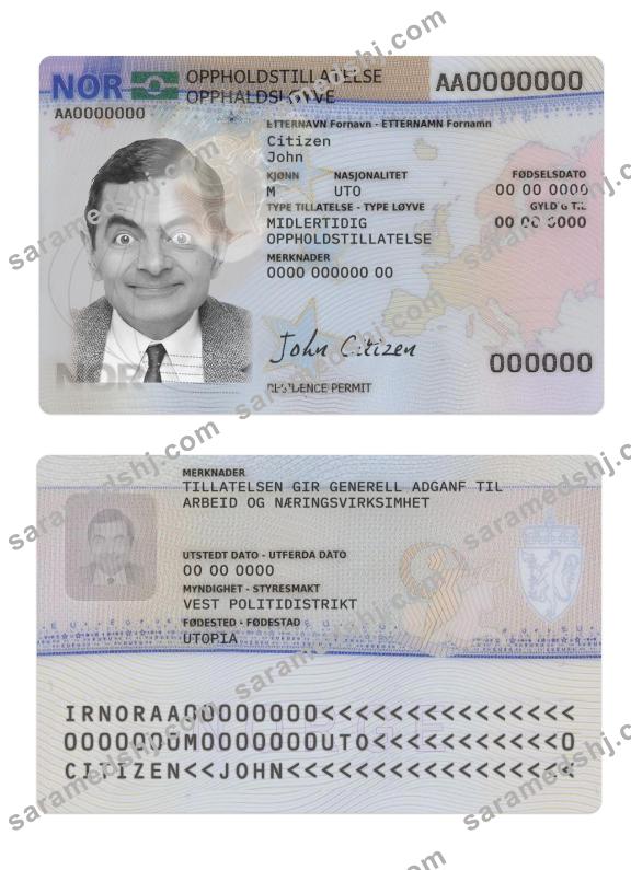 Norway residence permit
